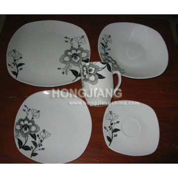 20PCS Dinner Set Square